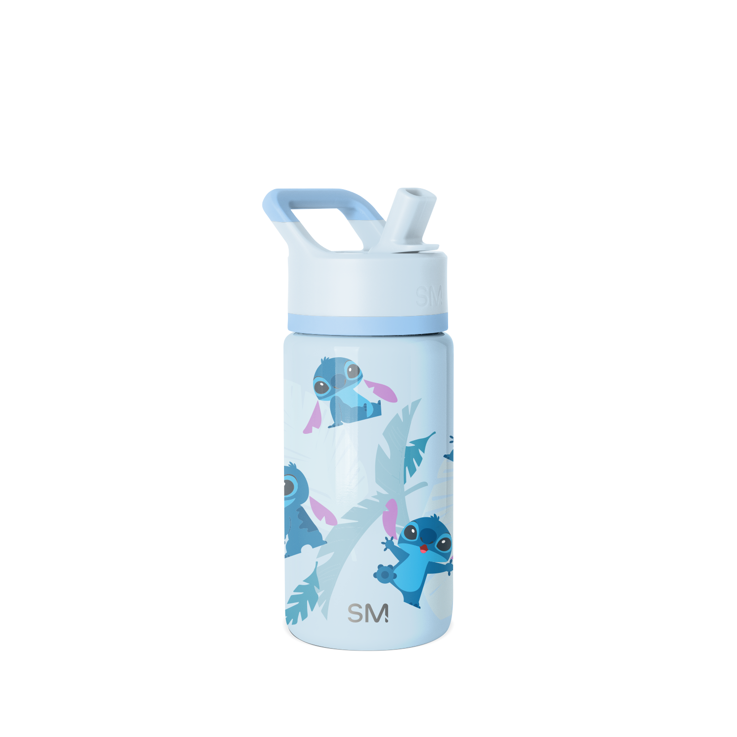 Summit Kids Water Bottle with Straw Lid - Tropical Stitch