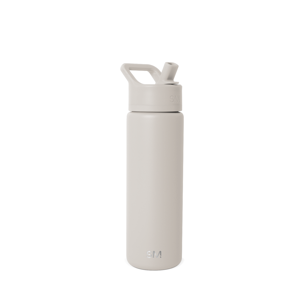Summit Water Bottle with Straw Lid - Almond Birch