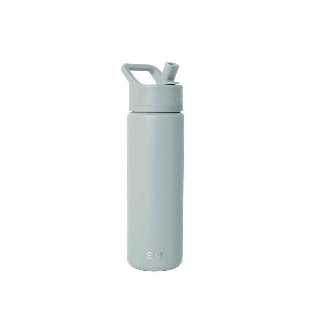 Summit Water Bottle with Straw Lid - Sea Glass Sage