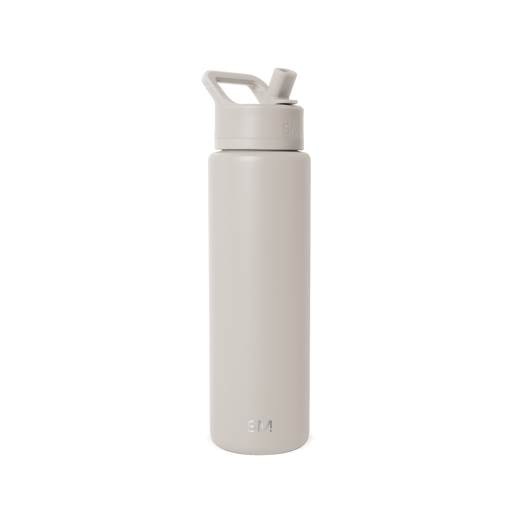 Summit Water Bottle with Straw Lid - Almond Birch
