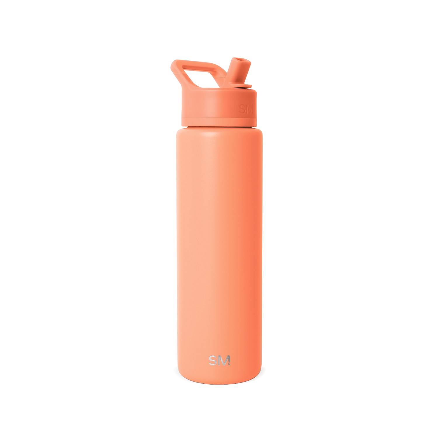 Summit Water Bottle with Straw Lid - Clementine