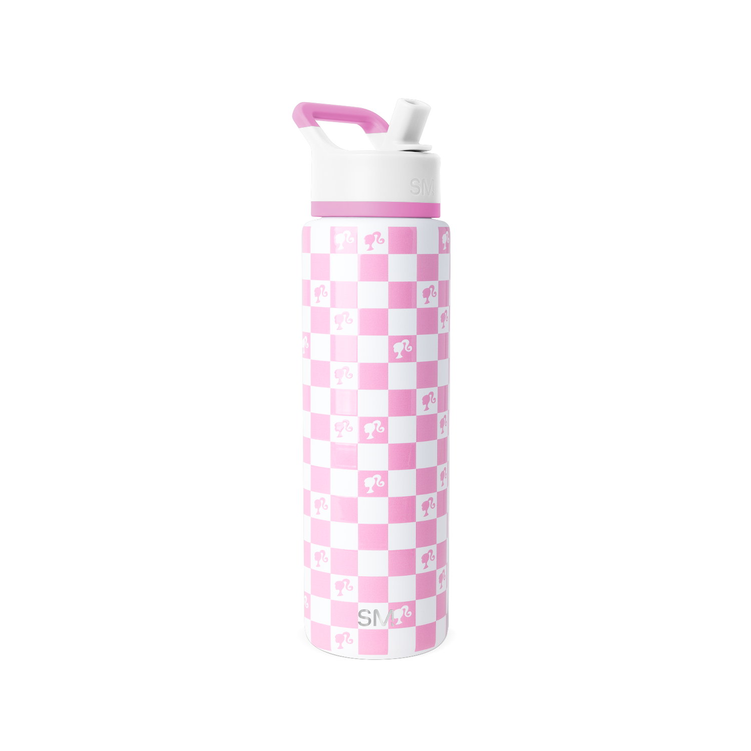 Summit Water Bottle with Straw Lid - Barbie Checkmate