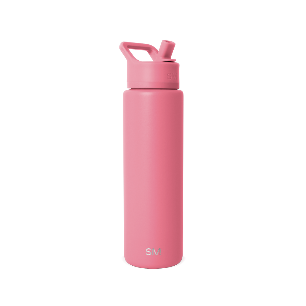 Summit Water Bottle with Straw Lid - Velvet Pink