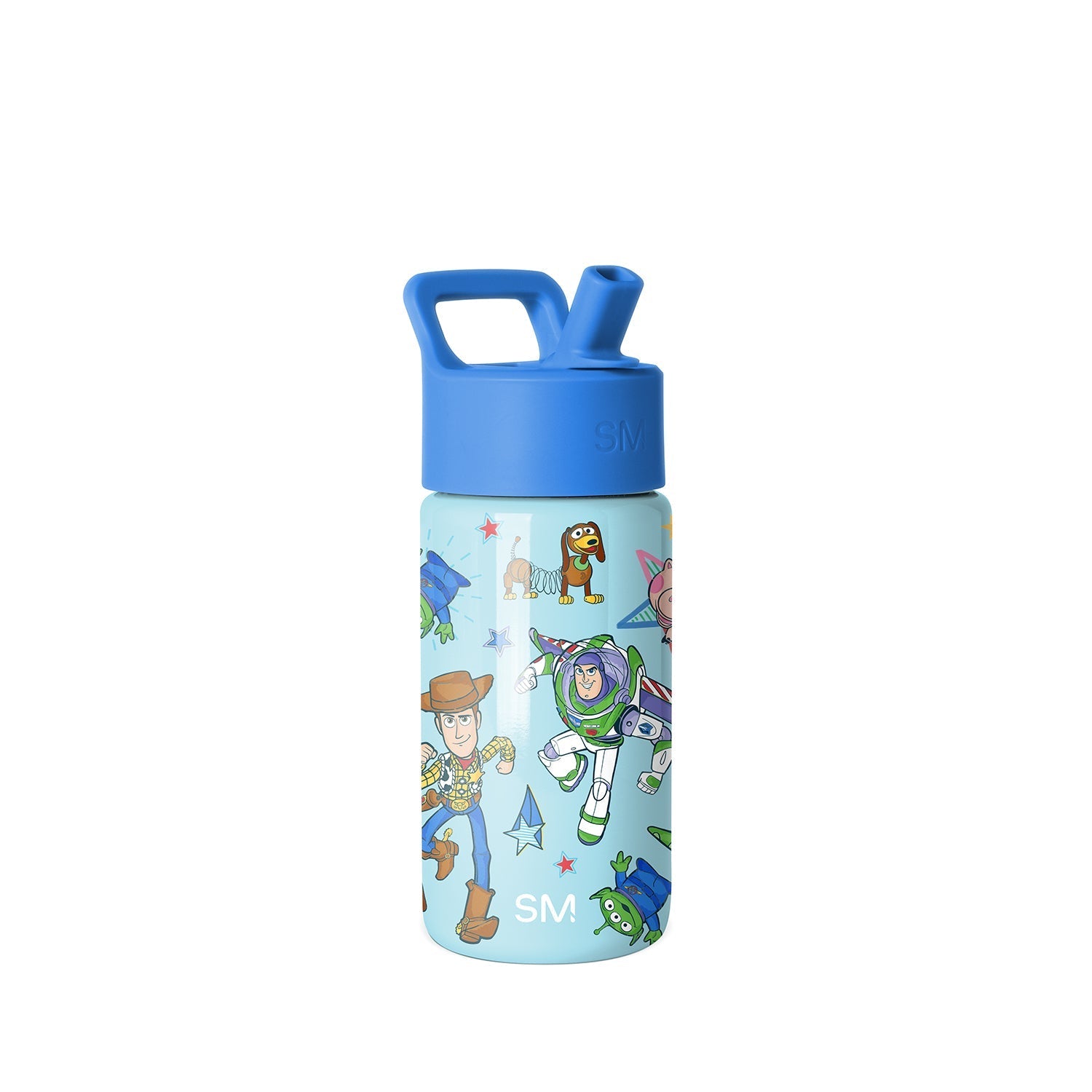 Summit Kids Water Bottle with Straw Lid - Buzz and Woody Adventures