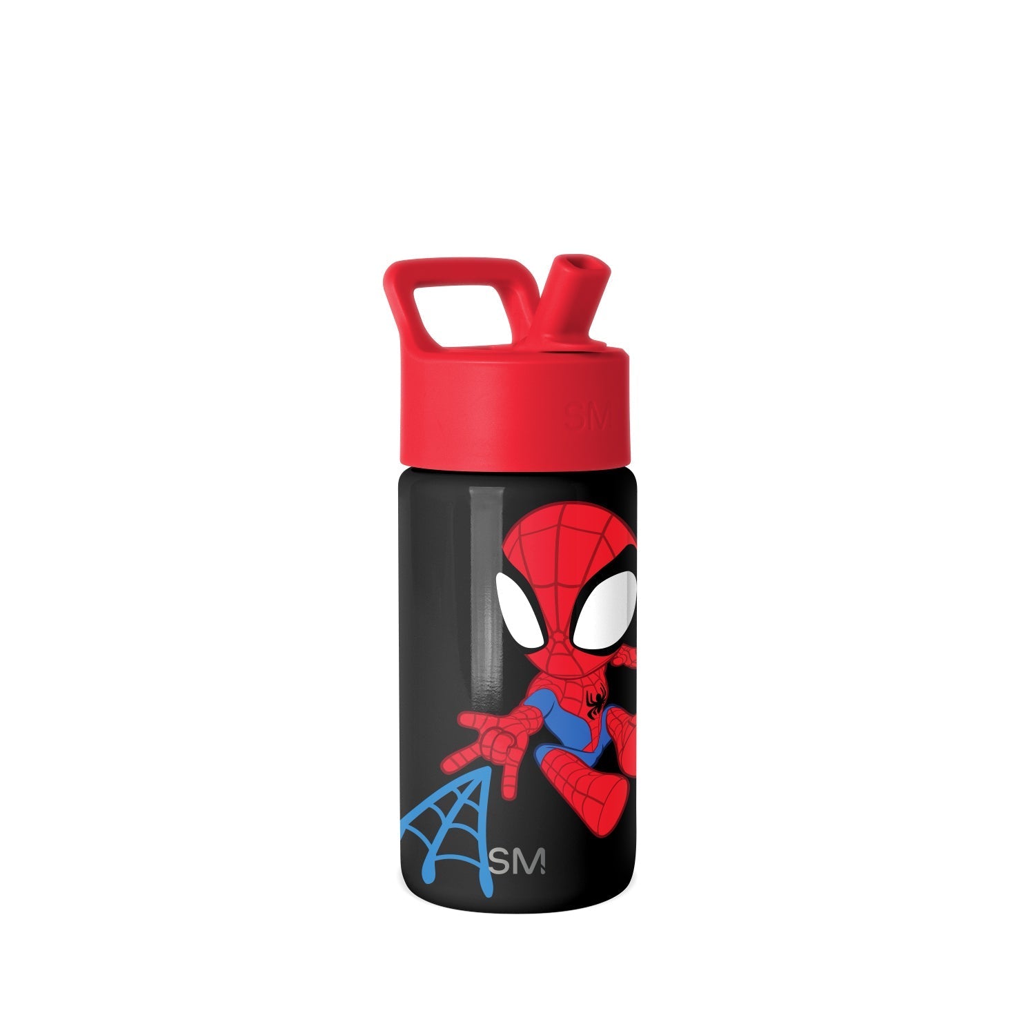 Summit Kids Water Bottle with Straw Lid - Spidey Kid