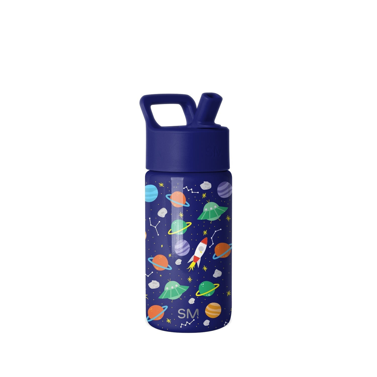 Summit Kids Water Bottle with Straw Lid - Outer Space