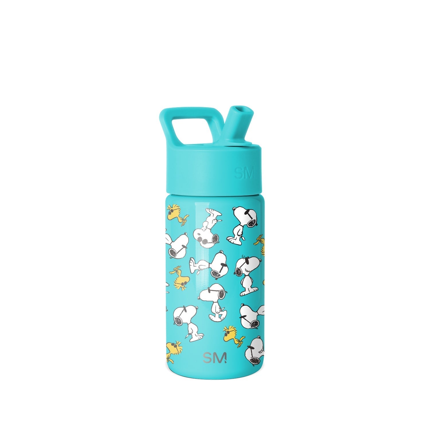 Summit Kids Water Bottle with Straw Lid - Snoopy \u0026 Woodstock