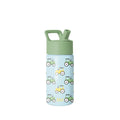 Summit Kids Water Bottle with Straw Lid - Tractor Fun