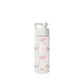 Summit Kids Water Bottle with Straw Lid - Bows