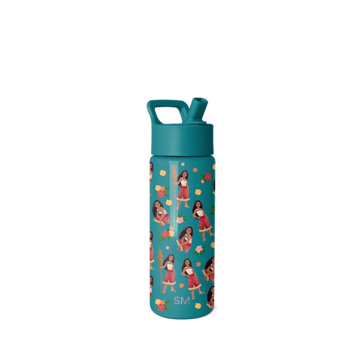 Summit Kids Water Bottle with Straw Lid - Moana Oceana