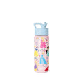 Summit Kids Water Bottle with Straw Lid - Princess Rainbows