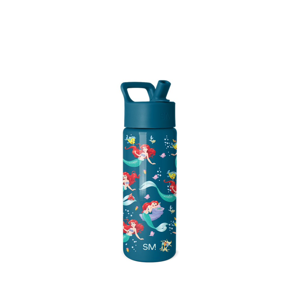 Summit Kids Water Bottle with Straw Lid - Ariel's Day Dream
