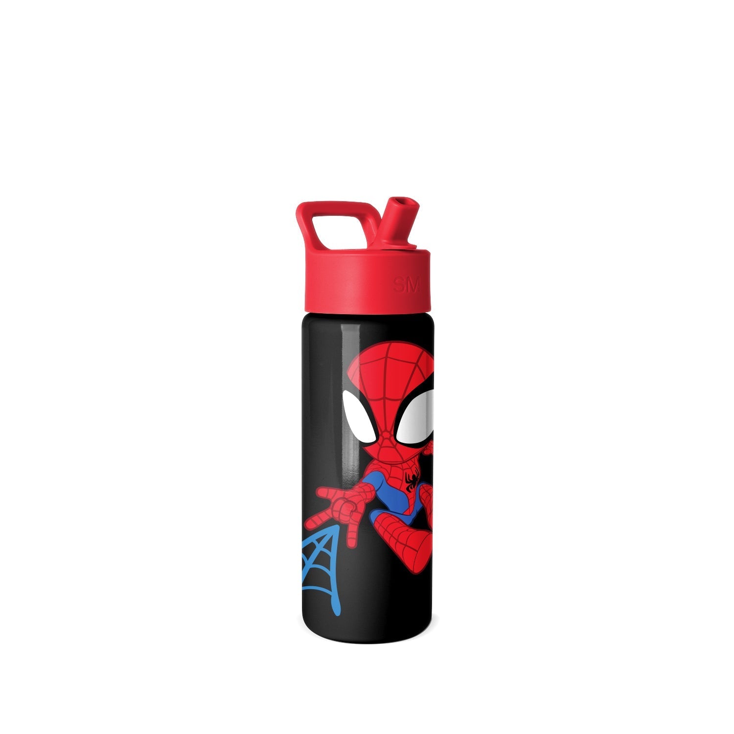 Summit Kids Water Bottle with Straw Lid - Spidey Kid