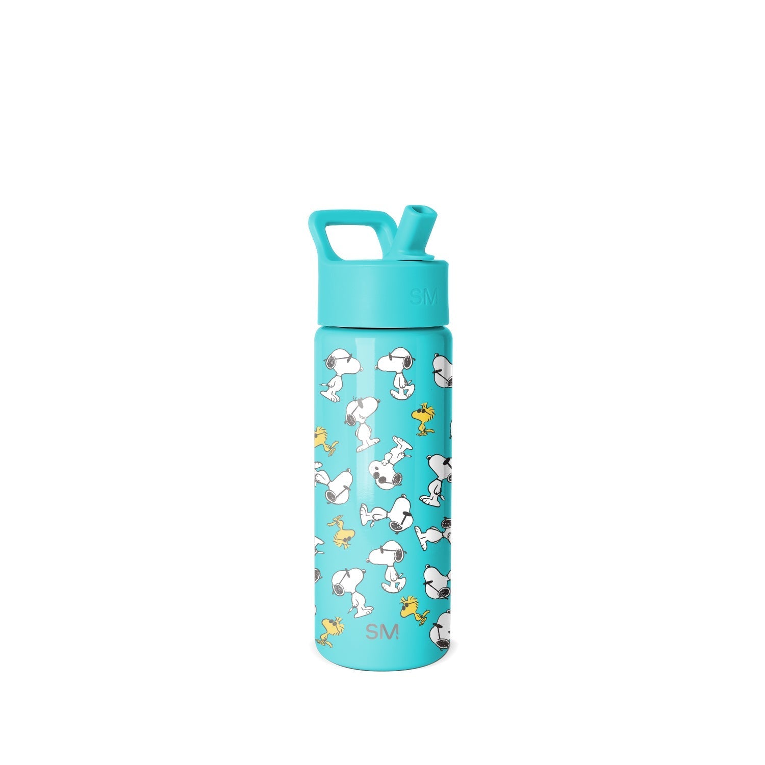 Summit Kids Water Bottle with Straw Lid - Snoopy \u0026 Woodstock
