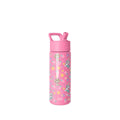 Summit Kids Water Bottle with Straw Lid - Paw Patrol Sunny Florals