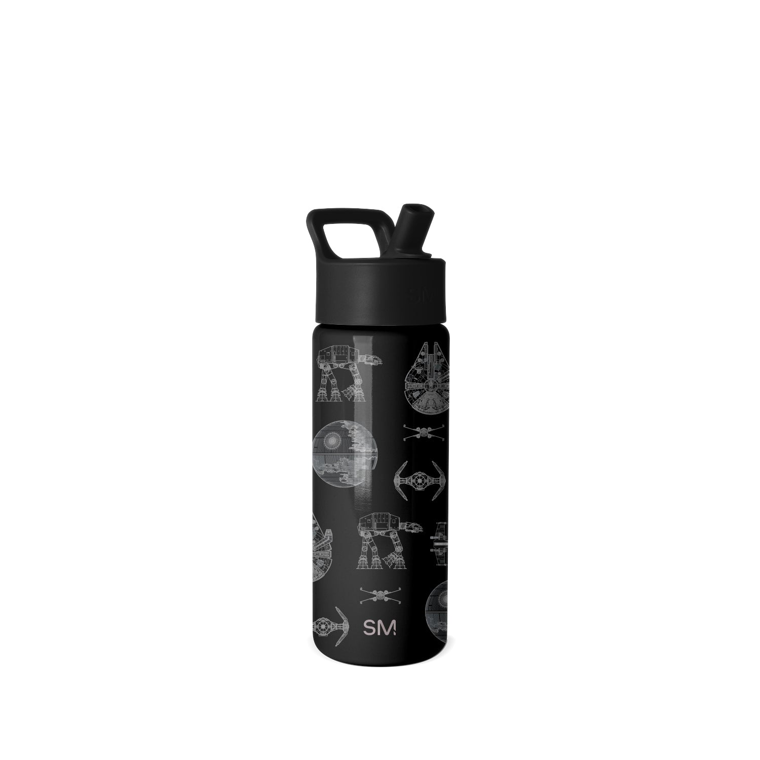Summit Kids Water Bottle with Straw Lid - Vehicle Schematics