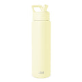 Summit Water Bottle with Straw Lid - Buttercup