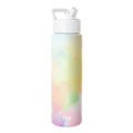 Summit Water Bottle with Straw Lid - Cotton Candy Tie Dye