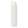 Summit Water Bottle with Straw Lid - Cream