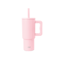 Trek Kids Tumbler with Silicone Straw Lid - Blush