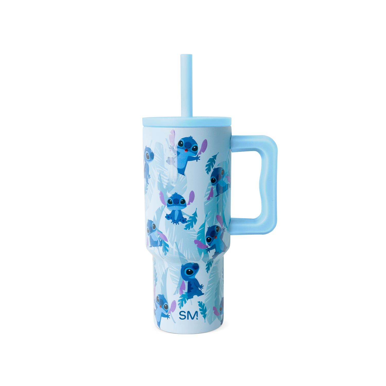 Trek Kids Tumbler with Silicone Straw Lid - Tropical Stitch