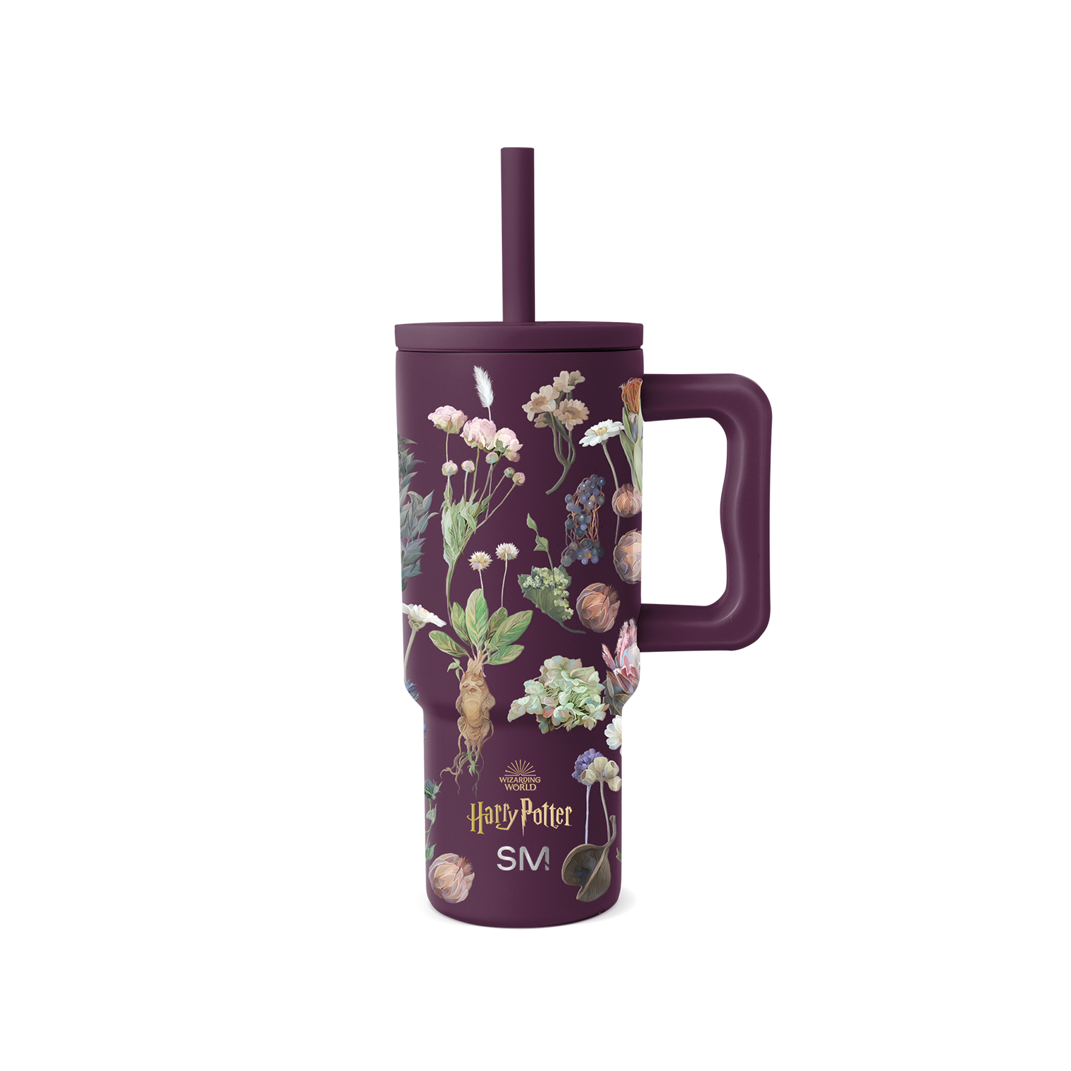 Trek Kids Tumbler with Silicone Straw Lid - Harry Potter Herbology