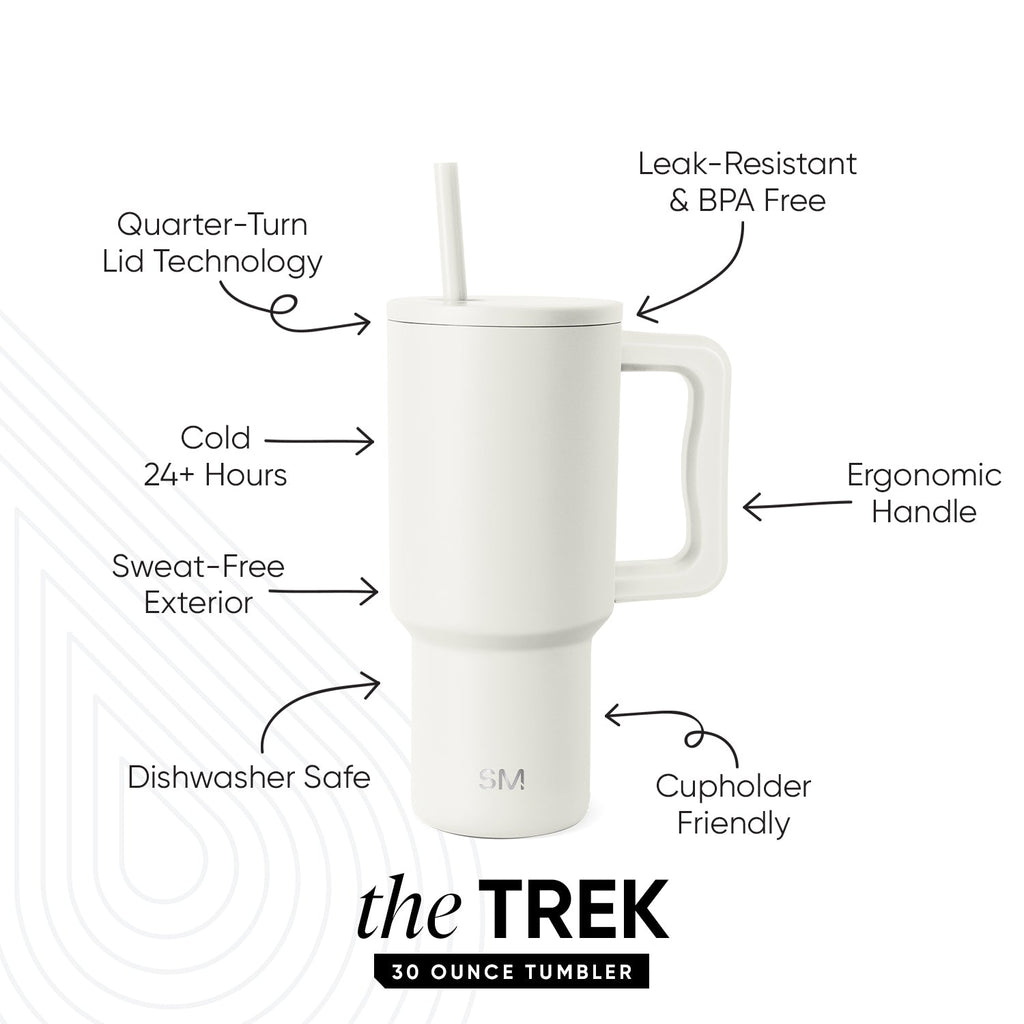 Trek Tumbler - Cream