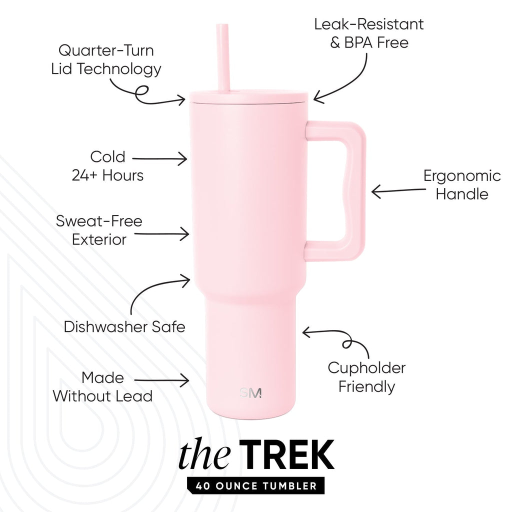 Trek Tumbler - Blush