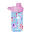 Summit Kids Plastic Water Bottle with Simple Flip Straw Lid - My Little Pony Garden of Rainbows