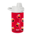 Summit Kids Plastic Water Bottle with Simple Flip Straw Lid - Elmo Says!