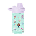Summit Kids Plastic Water Bottle with Simple Flip Straw Lid - Gabby's Friends
