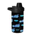 Summit Kids Plastic Water Bottle with Simple Flip Straw Lid - Batman Batwheels
