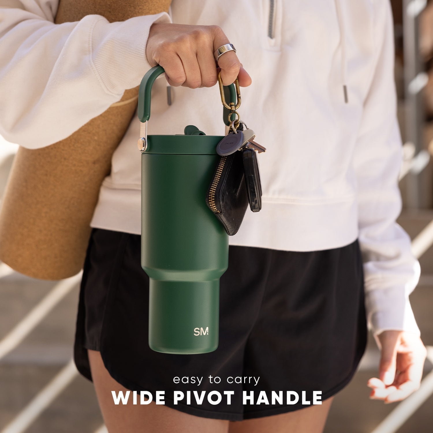 Trek Pivot Tumbler - Ice Gray
