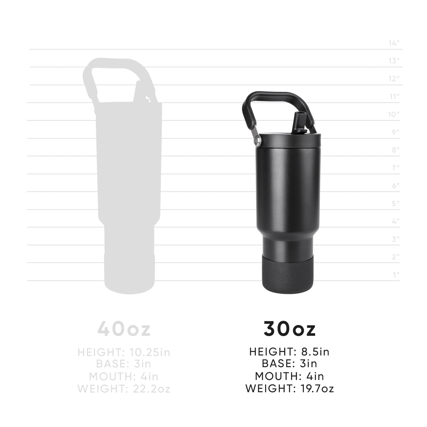 Trek Pivot Tumbler - Ice Gray