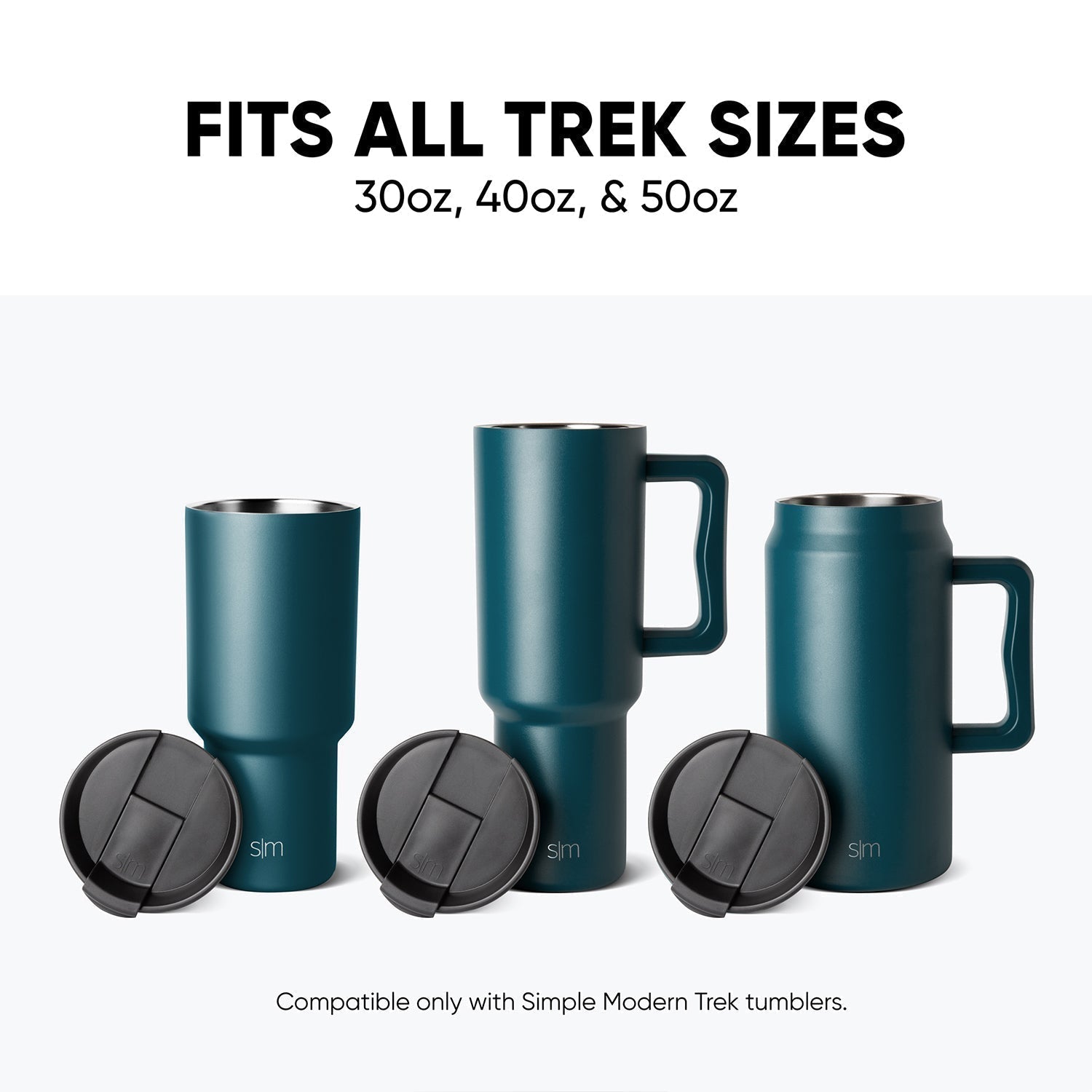Trek Tumbler Flip Lid - Sea Glass Sage
