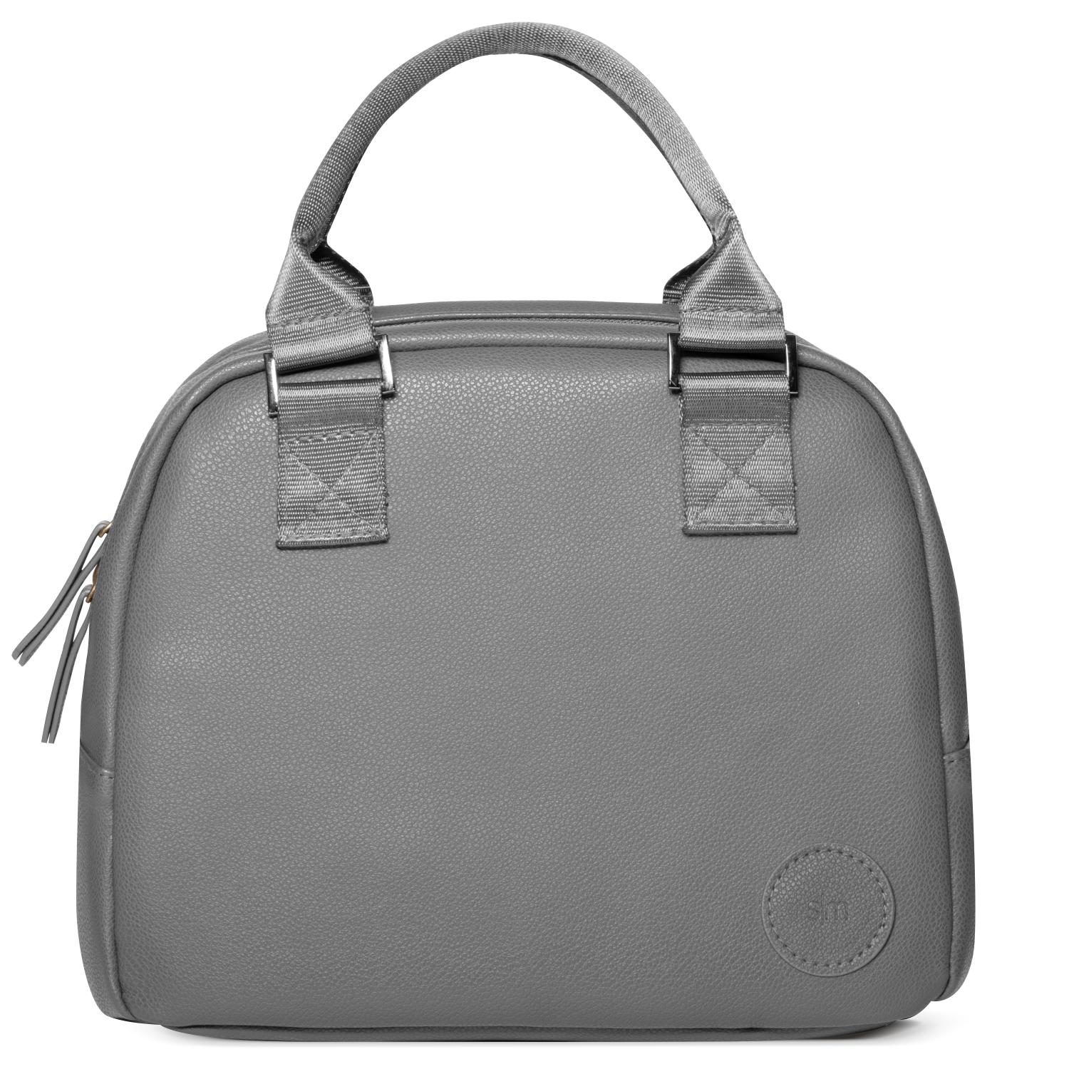 Vegan Leather Very Mia Lunch Bag - Gray