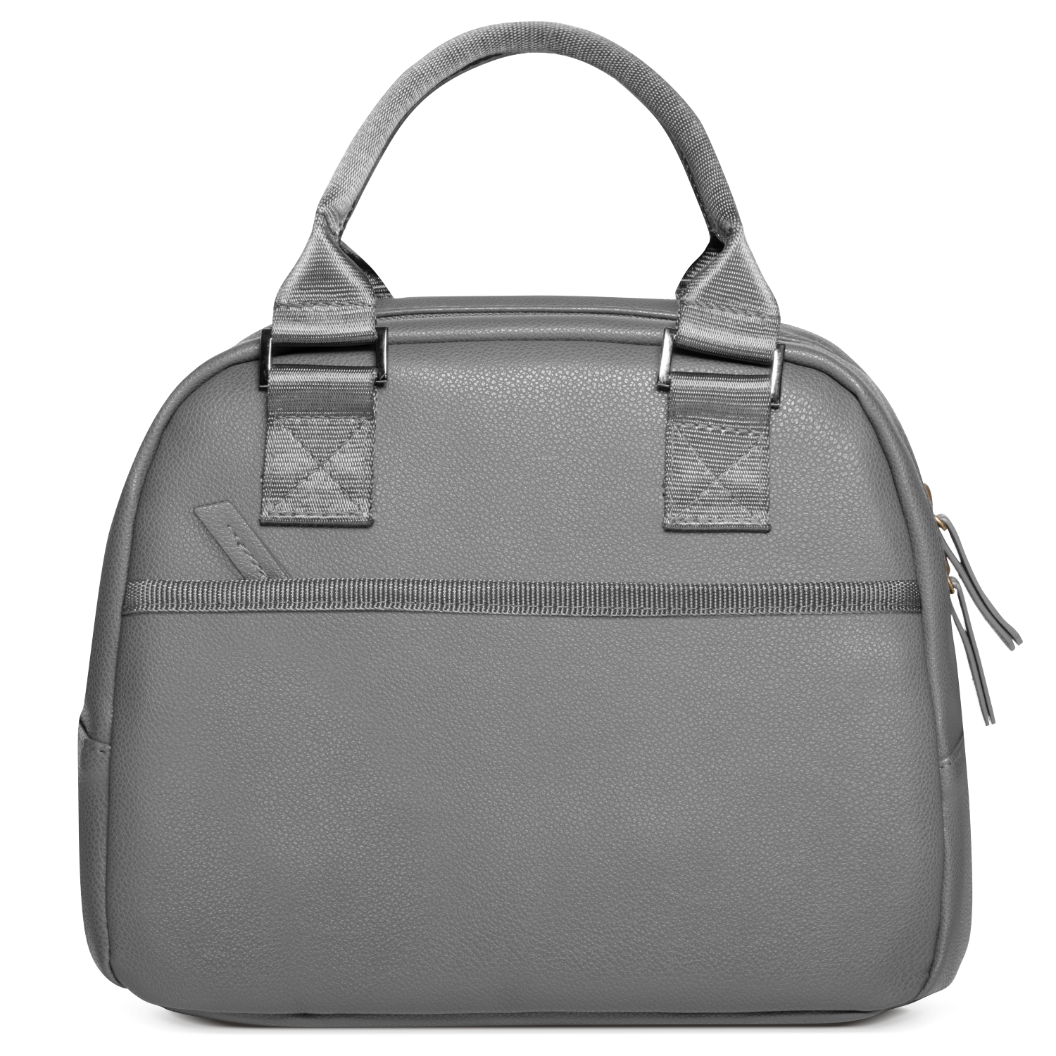 Vegan Leather Very Mia Lunch Bag - Gray