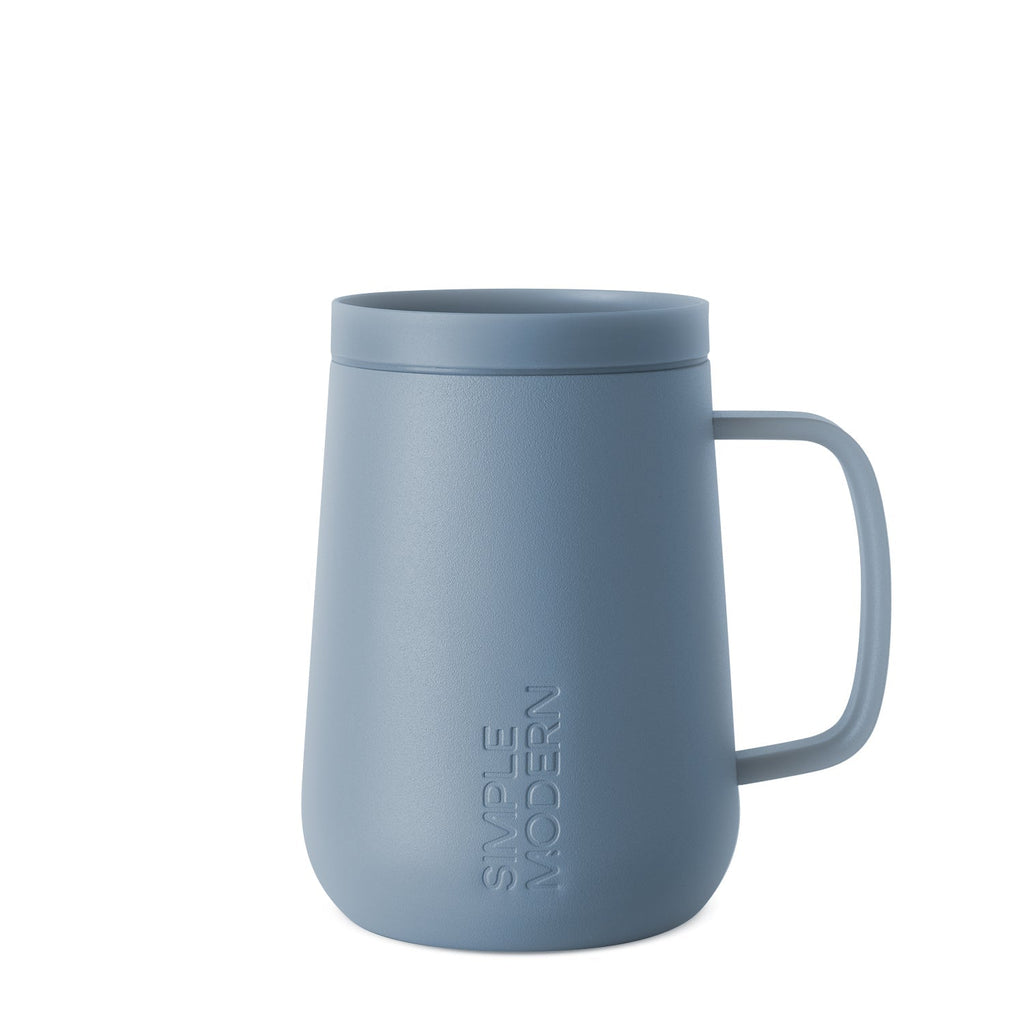 Voyager Mug with Handle - Signature - Blue Dune
