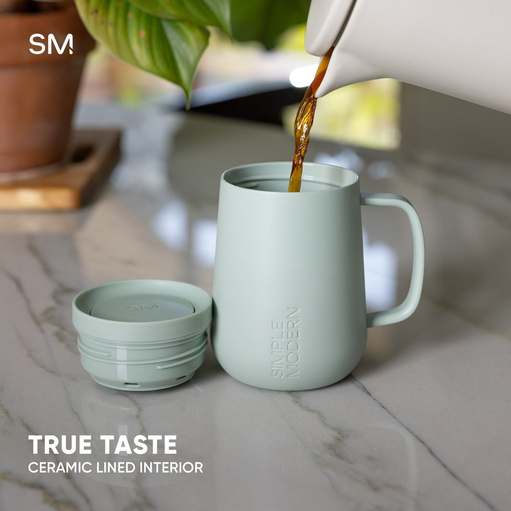 Voyager Mug with Handle - Signature - Blue Dune