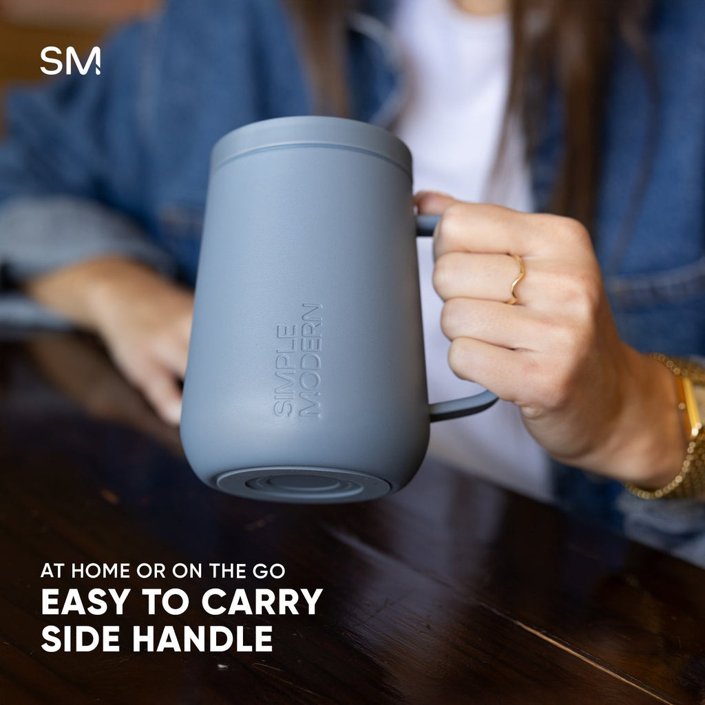 Voyager Mug with Handle - Signature - Almond Birch