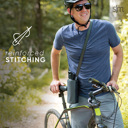 Adventure Water Bottle Sling - Adult - Midnight Black