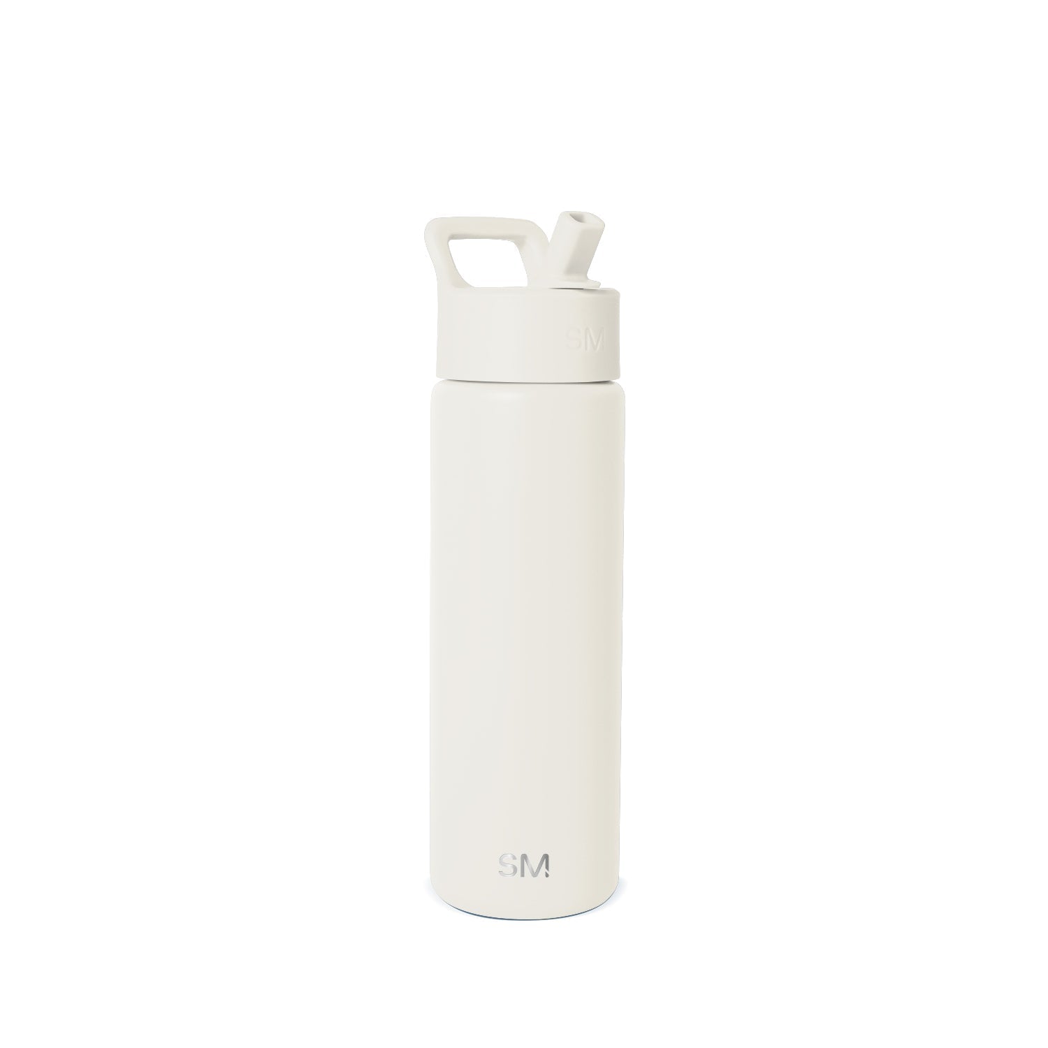 Summit Water Bottle with Straw Lid - Cream